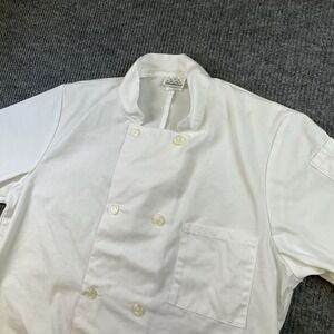 Five Star Chef Apparel Style 18001-011-M Chef Jackets White Size Large.